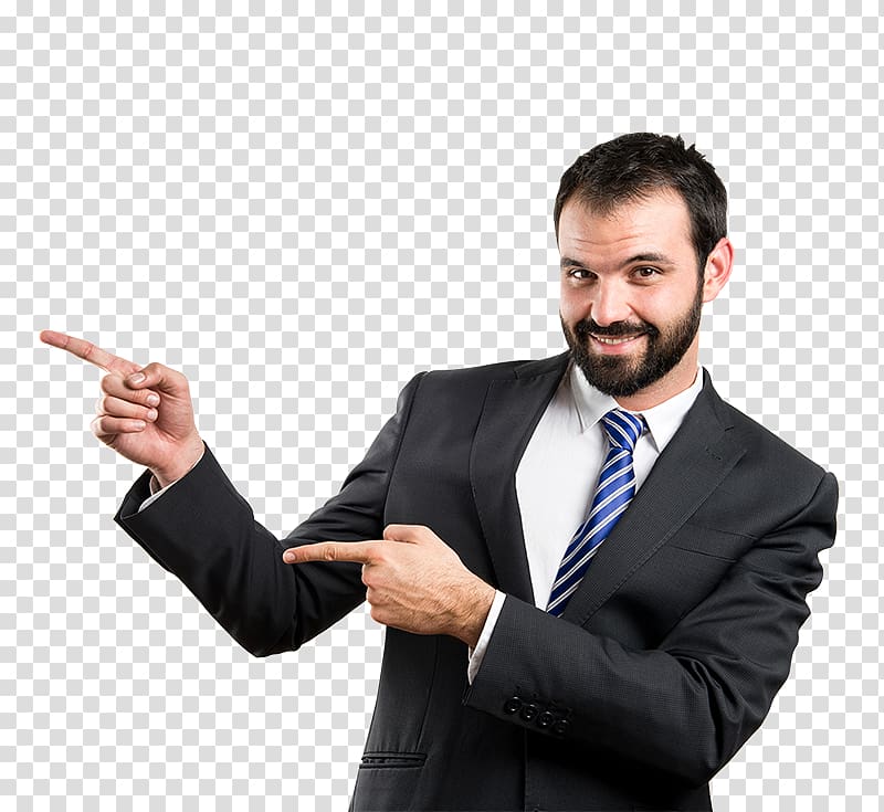 man wearing necktie and suit jacket, Businessperson, Businessman Poiting transparent background PNG clipart