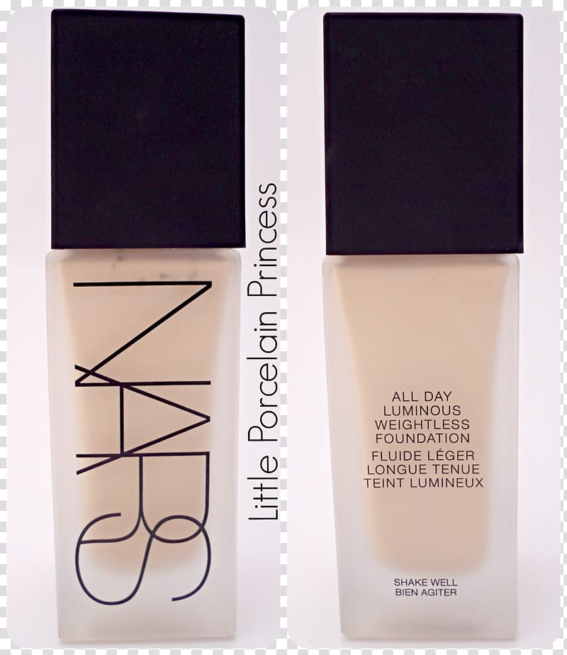 NARS All Day Luminous Weightless Foundation NARS Sheer Glow Foundation NARS Cosmetics, Luminous transparent background PNG clipart