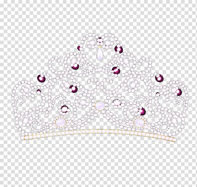 pearl diamond crown transparent background PNG clipart