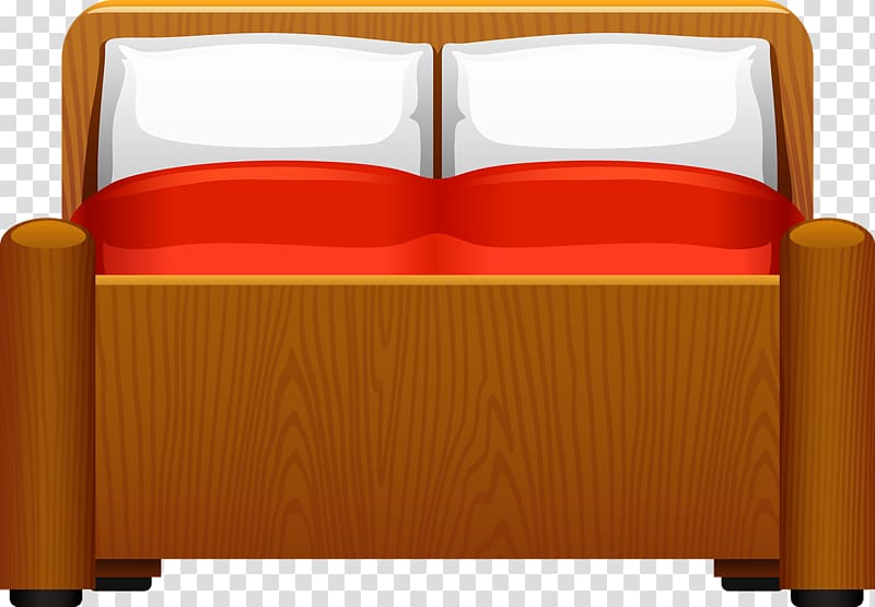Bed sheet Furniture, bed transparent background PNG clipart
