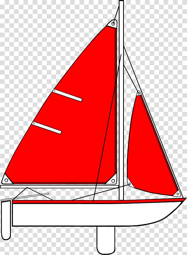 Sailboat , Red Boat transparent background PNG clipart