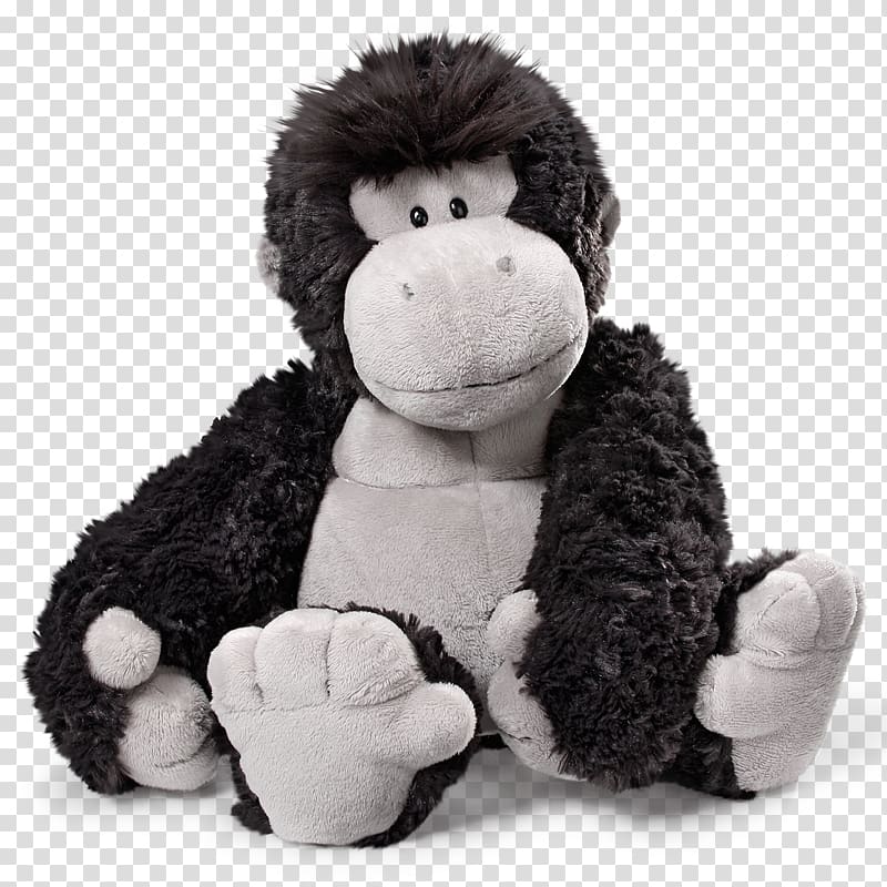 Gorilla Stuffed Animals & Cuddly Toys NICI AG Plush, gorilla transparent background PNG clipart
