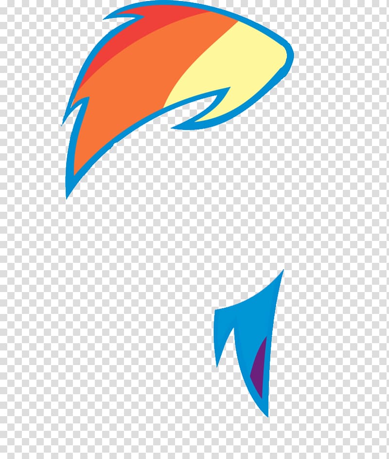 Rainbow Dash Pinkie Pie Hair Logo , hairstyle template transparent background PNG clipart