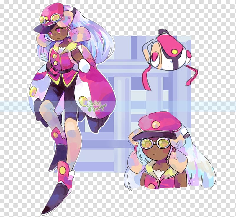 Pink M Legendary creature , daikon transparent background PNG clipart