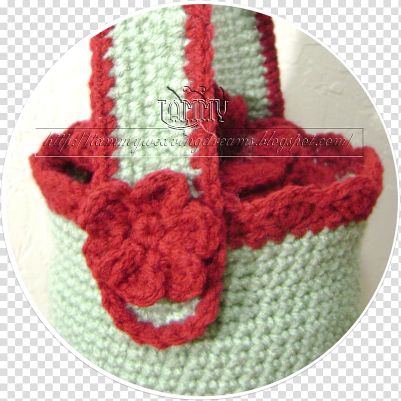 Crochet Wool Shoe, bolsos transparent background PNG clipart