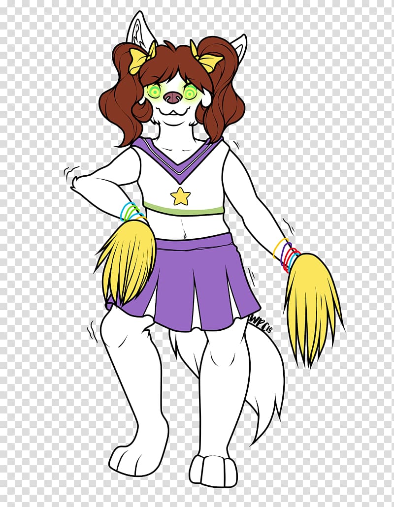 Cheerleading Furry fandom , crossdressing transparent background PNG clipart