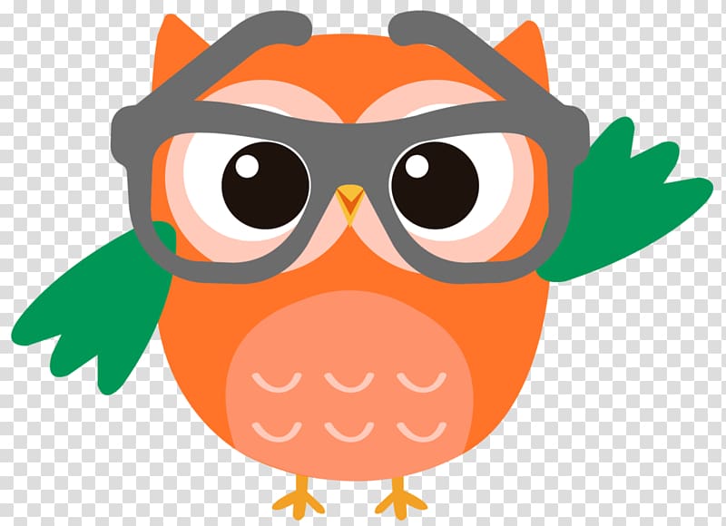 Sticker Idea Little Owl Logo, doce transparent background PNG clipart