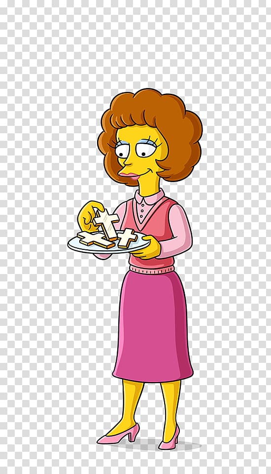 Maude Flanders Ned Flanders Marge Simpson Bart Simpson Mona Simpson, the simpsons movie transparent background PNG clipart