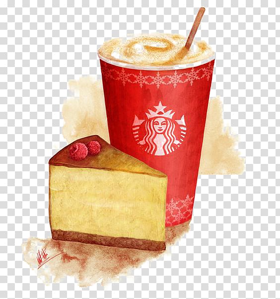 Swindon Starbucks Drawing Illustrator Illustration, Afternoon Tea transparent background PNG clipart