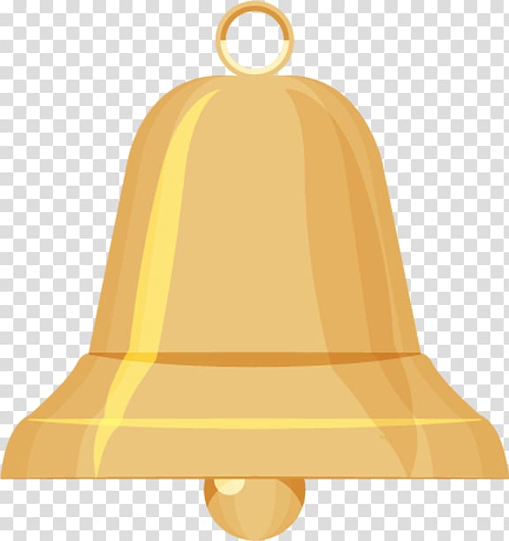 orange bell art, Bell , Bell icon transparent background PNG clipart