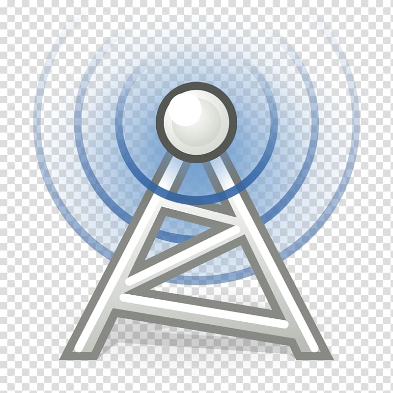 Transmitter Radio station Microwave transmission Very high frequency Ultra high frequency, Gnome transparent background PNG clipart