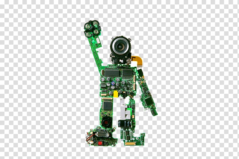 Integrated circuit Electronic circuit Electronics, Chip robot transparent background PNG clipart