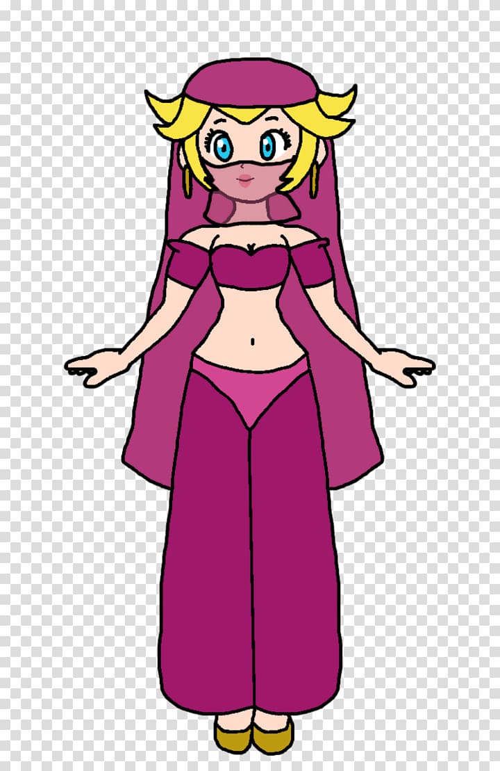 Princess Peach Princess Daisy Rosalina Marceline the Vampire Queen Belly dance, pink peach transparent background PNG clipart