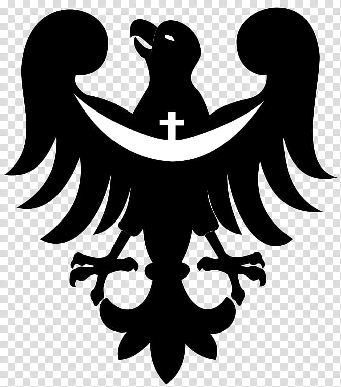 Głogów Silesian Eagle Coat of arms , monona grove silver eagles transparent background PNG clipart