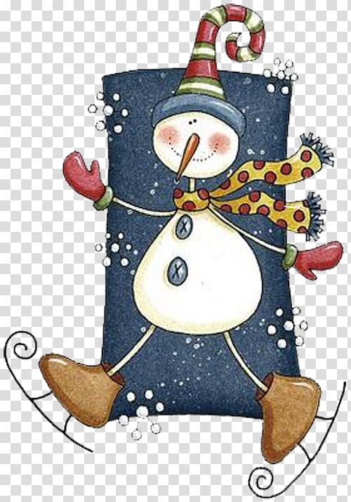 Christmas tree Snowman Christmas card Christmas ornament, Dancing Snowman transparent background PNG clipart