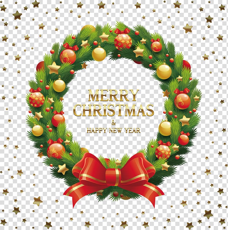 Christmas Wreath , Christmas pattern background transparent background PNG clipart