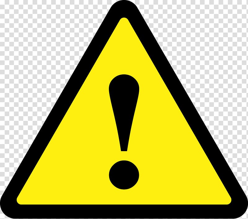 caution logo, Warning sign Symbol , Yellow Triangle transparent background PNG clipart