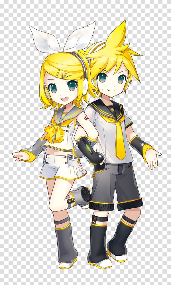 Kagamine Rin/Len Vocaloid Kaito Hatsune Miku Megurine Luka, hatsune miku transparent background PNG clipart