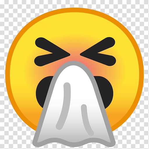 Smiley Emoji Sneeze Emoticon, smiley transparent background PNG clipart