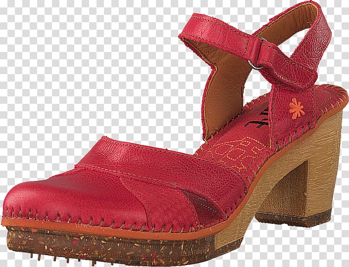 Red Shoe Shop Heel Sandal, sandal transparent background PNG clipart