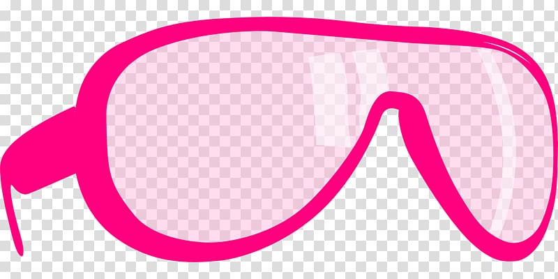 Pink Glasses , Pink glasses transparent background PNG clipart