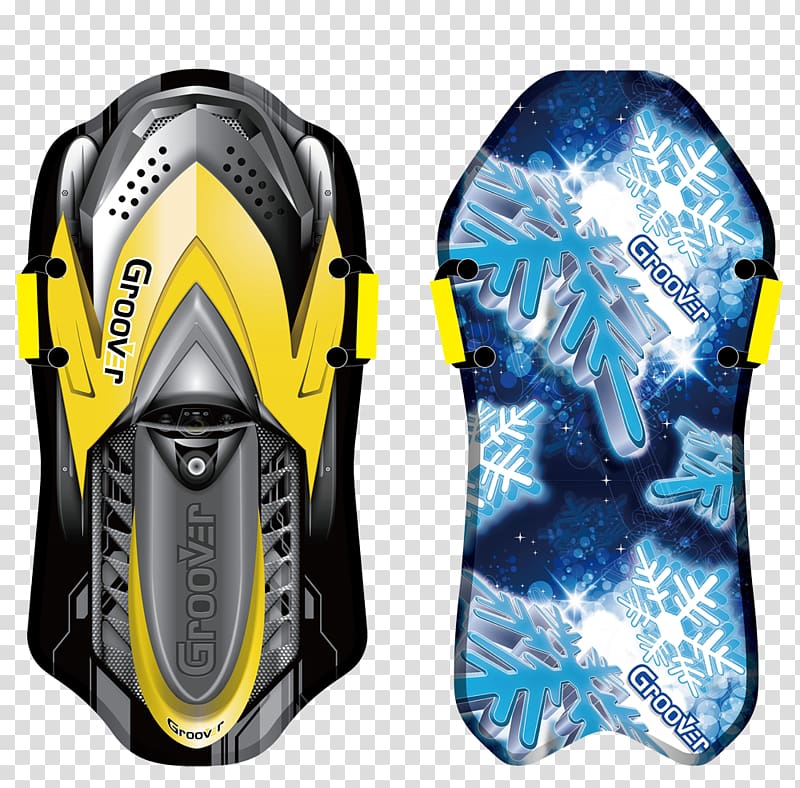 Sled Skiing Snowmobile, skiing transparent background PNG clipart