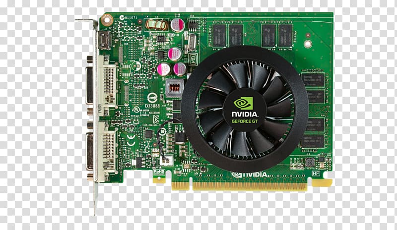 Graphics Cards & Video Adapters GeForce GT 640 GeForce 600 series Graphics processing unit Nvidia, nvidia transparent background PNG clipart