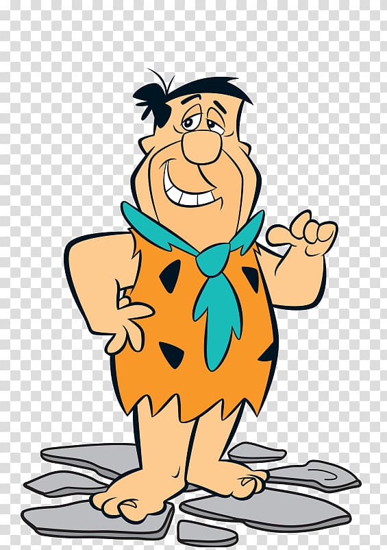 Fred Flintstone, Fred Flintstone Wilma Flintstone Pebbles Flinstone Bamm-Bamm Rubble Animated cartoon, uncle transparent background PNG clipart