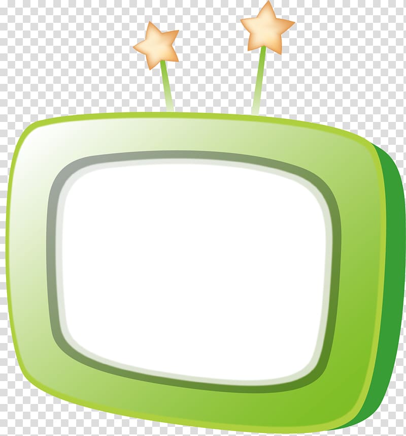 Green Euclidean Television Vecteur, Green TV transparent background PNG clipart