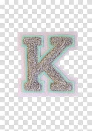 Pink M Turquoise RTV Pink Font, embroidered transparent background PNG clipart thumbnail