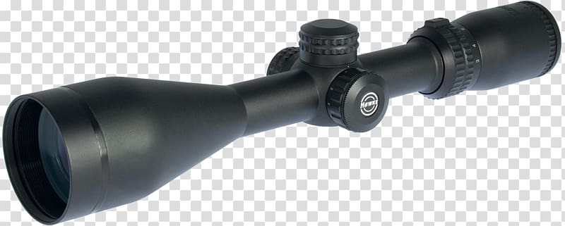 Telescopic sight Monocular Air gun Optics, Sniper scope transparent background PNG clipart