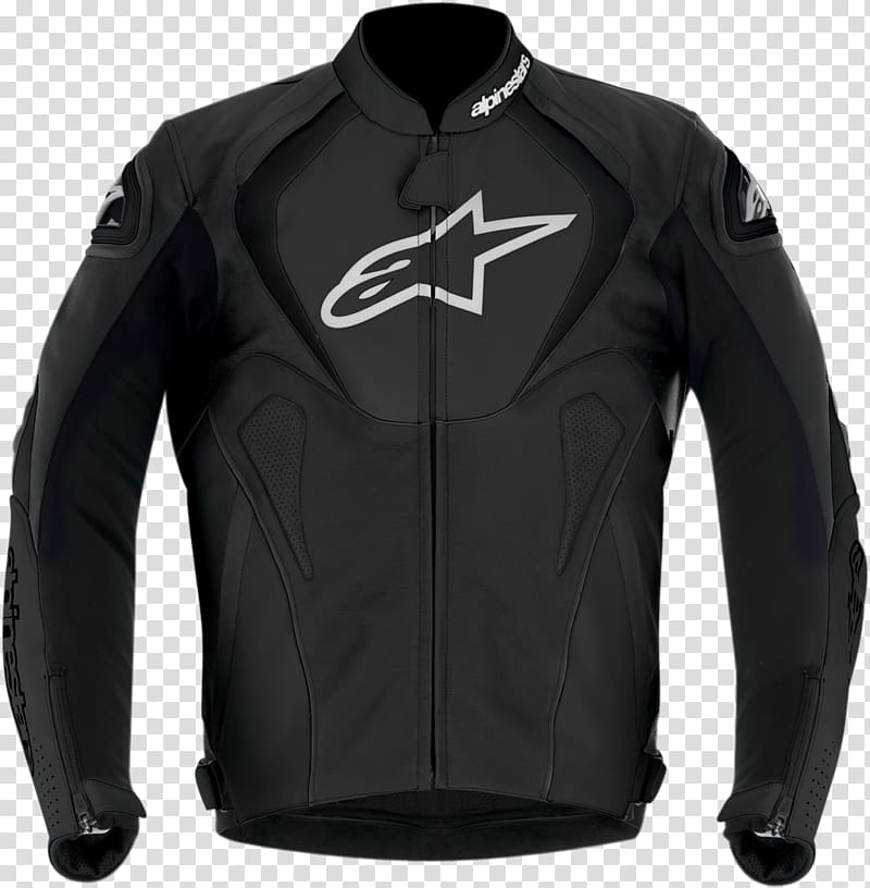 Leather jacket Alpinestars Motorcycle, red bull transparent background PNG clipart