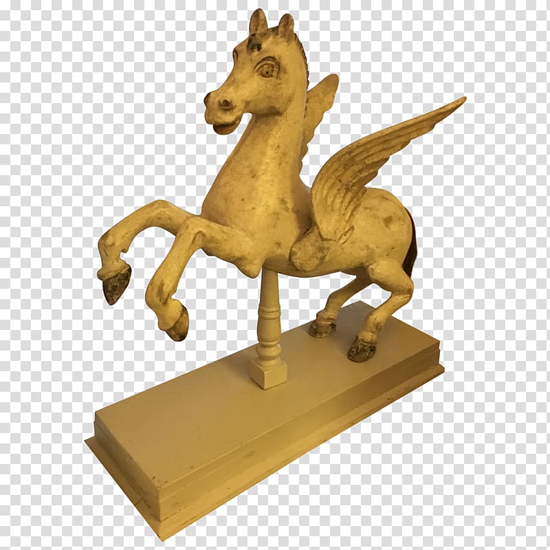 Horse Bronze Sculpture, wood carving transparent background PNG clipart