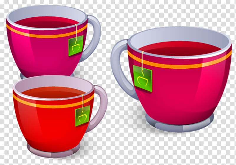 Green tea Coffee Turkish tea, Instant tea cup purple transparent background PNG clipart