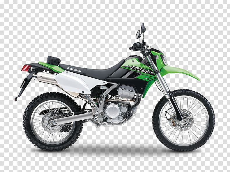 Kawasaki KLX250S Kawasaki motorcycles Fuel injection Dual-sport motorcycle, slim transparent background PNG clipart