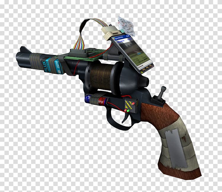 Garry\'s Mod Revolver Firearm Gun Weapon, weapon transparent background PNG clipart