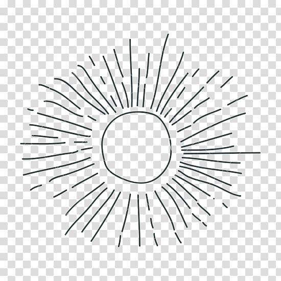 Drawing Portable Network Graphics Sketch, black sun transparent background PNG clipart