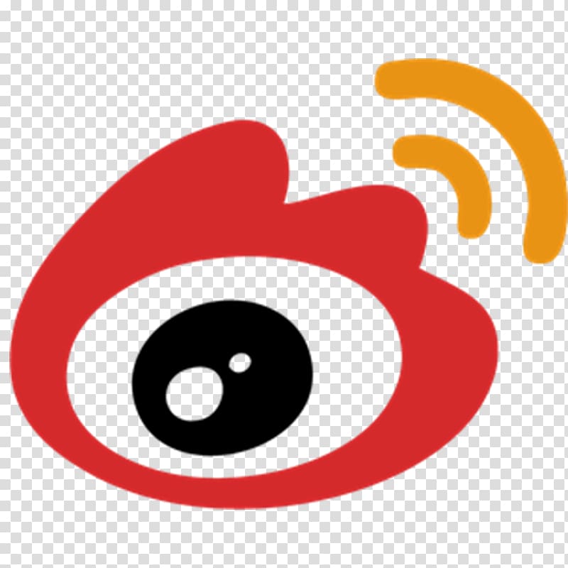 Sina Weibo Sina Corp Social media Logo, social media transparent background PNG clipart