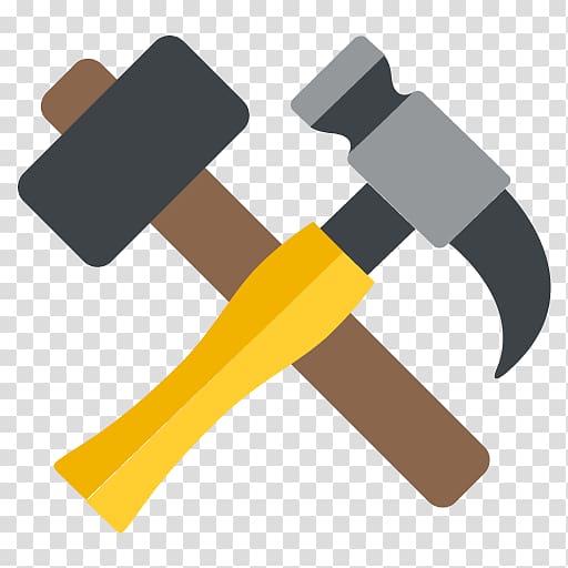 Emoji Hammer and pick Hammer and sickle Symbol, crystal lamp transparent background PNG clipart