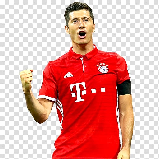 Robert Lewandowski FIFA 17 FC Bayern Munich Jersey FIFA 18, football transparent background PNG clipart