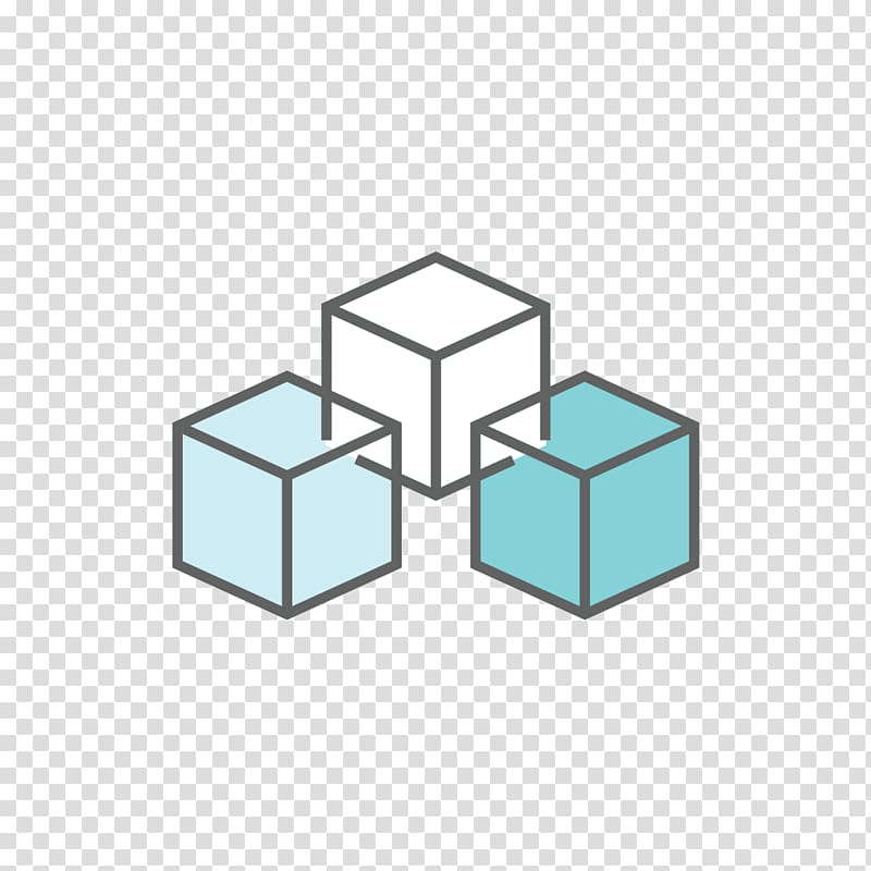 three cubes , Blockchain Security token Computer Icons Bitcoin, blockchain transparent background PNG clipart