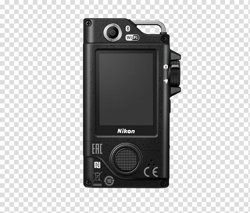Nikon KeyMission 80 Nikon KeyMission 360 Action camera Video Cameras, Camera transparent background PNG clipart