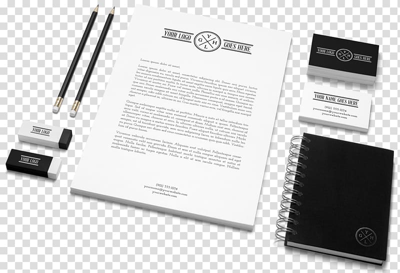 Paper Mockup Corporate identity Graphic design, design transparent background PNG clipart