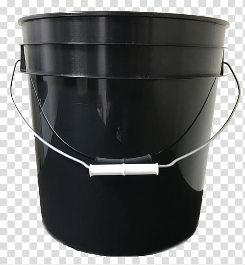 Bucket Plastic Bail handle Lid, bucket transparent background PNG clipart