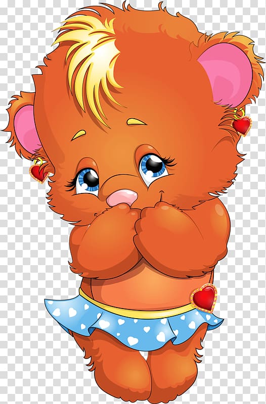 Teddy bear Cartoon , Cute teddy bear transparent background PNG clipart