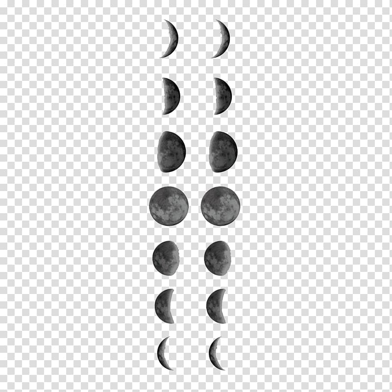 Lunar phase Moon Computer Icons Crescent , thin transparent background PNG  clipart