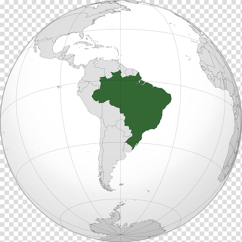 Empire of Brazil Globe World Map, brazil transparent background PNG clipart