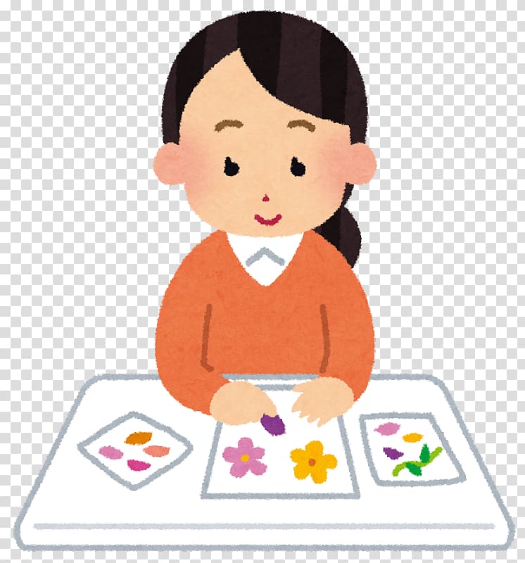Osakaichiritsumiyakojima Kumin Center Pressed flower craft Child , others transparent background PNG clipart