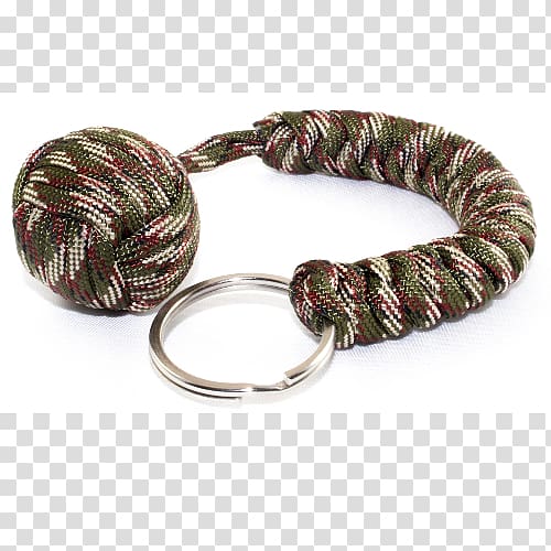 Monkey's fist Parachute cord Key Chains Lanyard Knot, rope transparent background PNG clipart