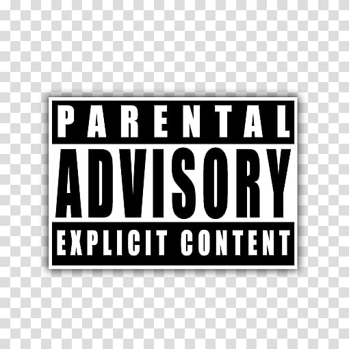 Parental Advisory Music industry Sticker, others transparent background PNG clipart